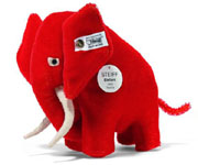 Steiff 1909 Red Elephant